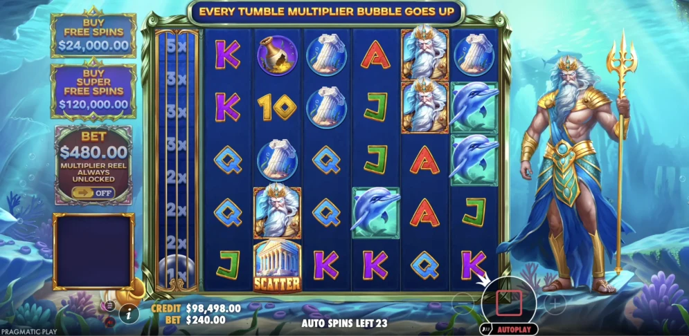 Waves of Poseidon Slot