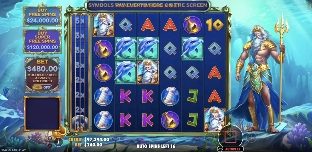 Waves of Poseidon Slot