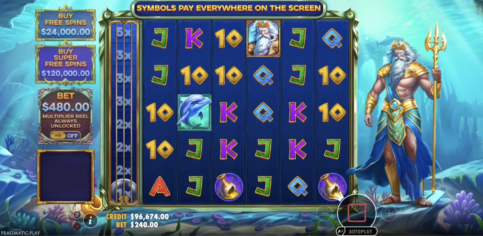 Waves of Poseidon Slot